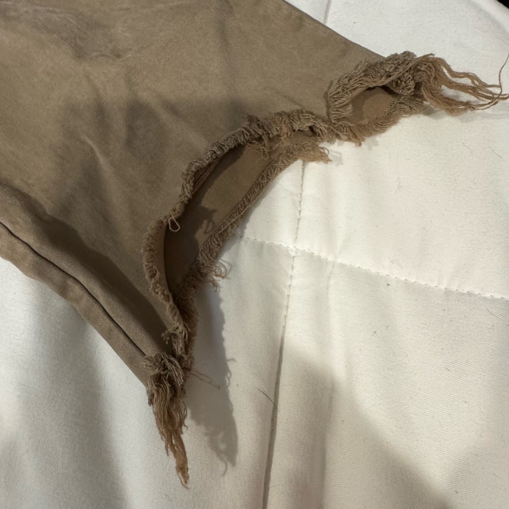 Venti6 Distressed Khaki Pants View 4